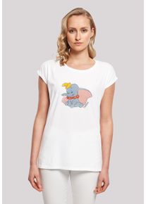 F4NT4STIC Damen T-Shirt "Desny Dumbo Classic", weiß, casual, Gr. XXXL, Obermaterial: 100% Baumwolle, Shirts, Print