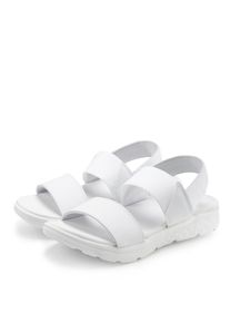 Vivance Damen Sandale "Sommerschuh", Gr. 41, weiß, Obermaterial: 100% Synthetik. Futter: 100% Synthetik. Decksohle: 100% Synthetik. Laufsohle: 100%
