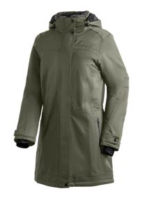 Maier Sports Damen Funktionsjacke "Lisa 2.1", grün, Gr. 38, 100% Polyester, Jacken, Damen Mantel, atmungsaktiver Wintermantel, 2 RV-Taschen, Regular