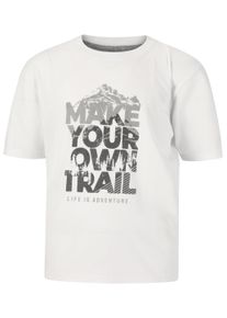 WHISTLER Kinder T-Shirt "Hitch", weiß, sportlich, Gr. 128, bedruckt, 100% Baumwolle, Shirts, aus reiner Baumwolle