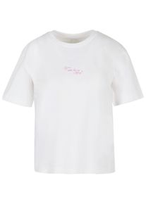 MISS TEE Herren T-Shirt "Miss Tee Damen B**** Better Tee", weiß, casual, Gr. 4XL, unifarben, 100% Baumwolle, Shirts