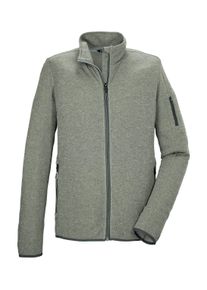 Killtec Herren Strickjacke "KOS 91 MN FLX JCKT", grün, sportlich, Gr. XXL, Oberstoff: Oberseite: 100% Polyester, Rückseite: 100% Polyester, Futter: