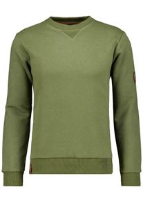 Ragman Herren Sweatshirt, grün, casual, Gr. S, 65% Baumwolle 35% Polyester, Sweatshirts