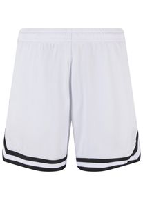 Urban Classics Herren Shorts "Urban Classics Herren Short Basketball Shorts", weiß, Gr. L, unifarben, 100% Polyester, Hosen