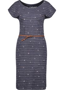 alife and kickin ALIFE & KICKIN Damen Sommerkleid "Damen ElliAK B", blau, Gr. M, 65% Baumwolle 35% Polyester, Kleider