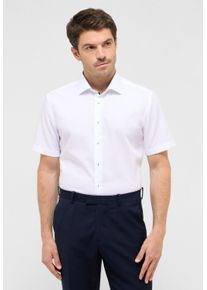 Eterna Herren Kurzarmhemd "SLIM FIT", weiß, Gr. 46, Popeline, 100% Baumwolle, Hemden, NON IRON (bügelfrei)