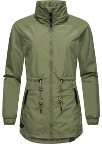 Ragwear Damen Outdoorjacke "Tacy", grün, modisch, Gr. XS, Obermaterial: 100% Polyester, Innenfutter: 100% Polyester, Jacken, wasserdichte Damen