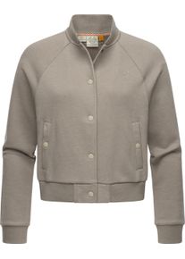 Ragwear Damen Bomberjacke "Simonette", braun, modisch, Gr. XXL, Material: 70% Baumwolle, 30% Polyester, Jacken, stylische Damen Collegejacke für den