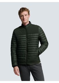 NO EXCESS Herren Leichtdaunenjacke "NO EXCESS Leichte Steppjacke mit matter Oberfläche", grün, Gr. XL, 94% Polyester, 6% Elasthan, Jacken