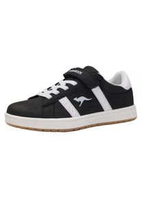 Kangaroos Sneaker "K-CA MILES EV", Gr. 27, schwarz-weiß, Synthetik, sportlich, Schuhe