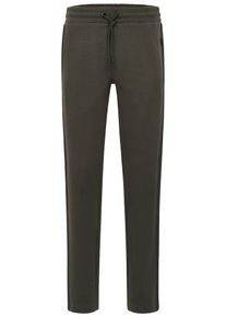 Bugatti Herren Sweathose, grün, casual, Gr. XXXL, unifarben, 67% Baumwolle, 33% Polyester, Hosen, mit Leistentaschen