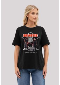 F4NT4STIC Damen T-Shirt "Beastie Boys", schwarz, casual, Gr. L, Obermaterial: 100% Baumwolle, Shirts, Streetwear Fashion