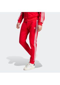 Herren Sporthose "SST TP", rot, sportlich, Gr. XXXL, adidas originals, clean, Obermaterial: 70% Polyester, 30% Baumwolle, Hosen, Superstar, Retro