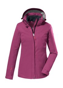 Killtec Damen Outdoorjacke "KOS 133 WMN JCKT", pink, sportlich, Gr. 42, Oberstoff: 100% Polyester, Futter: 100% Polyester, Jacken, Wasser- und