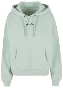 Karl Kani Damen Kapuzenpullover "Karl Kani Damen", grün, casual, Gr. L, 80% Baumwolle, 20% Polyester, Pullover