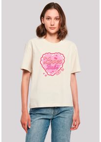 F4NT4STIC Damen T-Shirt "Lover Babe Valentinstag", weiß, casual, Gr. M, Obermaterial: 100% Baumwolle, Shirts, Premium Qualität