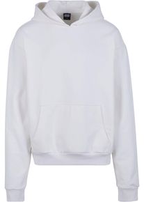 Urban Classics Herren Sweatshirt "Urban Classics Herren Ultra Heavy Hoody", weiß, Gr. M, unifarben, 100% Baumwolle, Sweatshirts