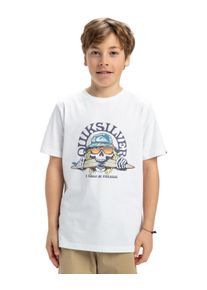 Quiksilver Kinder Shirttop "Ev Skull Feast", weiß, Gr. 12, [Hauptstoff] 100% Baumwolle, Tops