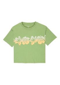 Roxy Kinder Shirttop "Sun For All Seasons", grün, Gr. 4, 100% Baumwolle, Tops