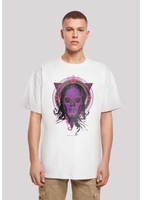 F4NT4STIC Herren T-Shirt "Harry Potter Neon Death Eater", weiß, casual, Gr. S, Obermaterial: 100% Baumwolle, Shirts, Print