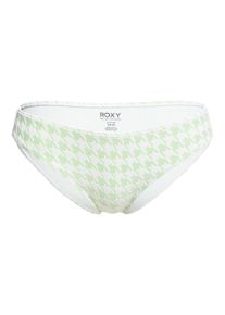 Roxy Damen Bikini-Hose "Check It Hipster", grün, Gr. XL, 75% Polyester, 16% Nylon, 9% Elasthan, Badehosen