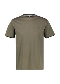 Lerros Herren Kurzarmshirt, grün, casual, Gr. XXL, Obermaterial: 100% Baumwolle, Shirts, mit Logostickerei auf der Brust