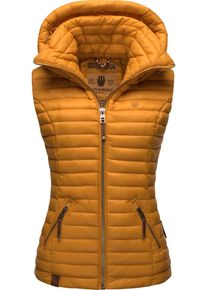 Navahoo Damen Steppweste "Shadaa", gelb, modisch, Gr. XS, Oberstoff: 100% Nylon, Futter: 100% Polyester, Wattierung: 100% Polyester, Westen,