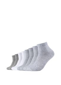 s.Oliver Damen Kurzsocken "Kurzsocken 8er Pack", Gr. 39, weiß, 55% Baumwolle 43% Polyester 2% Elasthan, uni, Socken