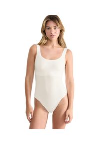 Sloggi Damen Body "NEU: ZERO Feel 2.0 Body", weiß, modisch, Gr. L, Single Jersey, Obermaterial: 76% Polyamid, 24% Elasthan, Bodies, nahtlos und