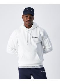 Champion Herren Kapuzensweatshirt, weiß, sportlich, Gr. XXL, unifarben, Jersey, Obermaterial: 70% Baumwolle, 30% Polyester, Sweatshirts