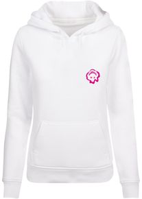 MISS TEE Damen Kapuzenpullover "Miss Tee Damen Everything's Nice Hoody", weiß, casual, Gr. M, unifarben, 65% Baumwolle, 35% Polyester, Pullover