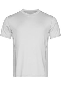 LPO Herren Funktionsshirt "NAKIN BASIC MEN", weiß, casual, Gr. XXL, 94% Polyester;6% Elasthan, Shirts, Funktionsshirt mit V-Ausschnitt