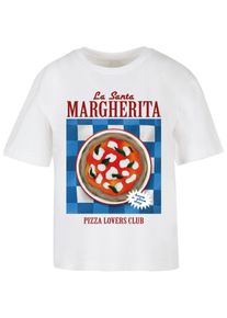 MISS TEE Herren T-Shirt "Miss Tee Santa Margherita Tee", weiß, casual, Gr. L, bedruckt, 100% Baumwolle, Shirts