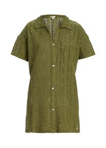 Roxy Damen Sommerkleid "Chasin Sunset", grün, Gr. XS, 100% Baumwolle, Kleider