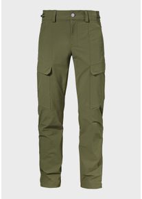 Schöffel SCHÖFFEL Herren Outdoorhose "Pants Kitzstein M", grün, sportlich, Gr. 48, Oberstoff: 95% Nylon 5% Elasthan, Hosen
