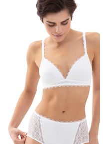 Mey Damen Bügel-BH "AMOROUS", Gr. 80, weiß, Spitze, Obermaterial: 77% Polyamid, 23% Elasthan, unifarben, casual, BHs, Innovation: Atmungsaktiv und