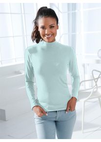 wäschepur WÄSCHEPUR Damen Unterziehshirt, Gr. 40, grün, 95% Modal, 5% Elasthan, Unterhemden