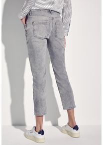 Street One Damen Comfort-fit-Jeanslight grau random, casual, Gr. 28, unifarben, Jeans, 91% Baumwolle, 6% Polyester, 3% Elasthan, Jeans, Middle Waist