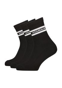 alife and kickin ALIFE & KICKIN Damen Tennissocken "Damen 3 PACK - HenjaAK", Gr. 35, schwarz, 75% Baumwolle 20% Polyester 3% Polyamid 2% Elastan, Socken, sportliche