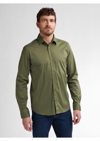 Herren Langarmshirt, grün, casual, Gr. L, PETROL INDUSTRIES, unifarben, Jersey, Obermaterial: 65% Baumwolle, 32% Polyester, 3% Elasthan, Shirts, mit