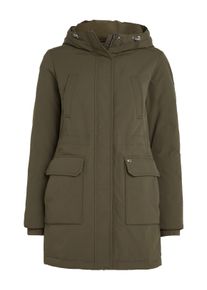 Tommy Jeans Damen Wintermantel "TJW TECHNICAL DOWN PARKA", grün, casual, Gr. S, unifarben, Web, Obermaterial: 100% Polyamid. Futter: 100% Polyester,
