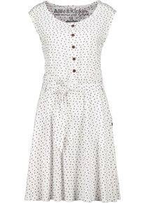 alife and kickin ALIFE & KICKIN Damen Sommerkleid "Damen ScarlettAK B", blau, Gr. M, 100% Viskose, Kleider