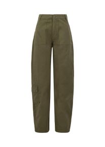 Damen Cargohose "Alpha Industries Women - Pants Field Pant W", grün, Gr. XS, Alpha Industries, Obermaterial: 100% Baumwolle, Hosen