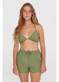 O`Neill O'NEILL Damen Badeshorts "ESSENTIALS 12 SWIMSHORTS", grün, sportlich, Gr. M, Obermaterial: 100% Polyester, Badehosen