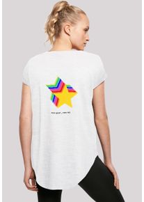 F4NT4STIC Damen T-Shirt "SIlvester Party Happy People Only", weiß, casual, Gr. XXL, Obermaterial: 100% Baumwolle, Shirts, Print