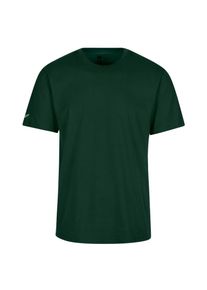 TRIGEMA Damen T-Shirt "TRIGEMA T-Shirt aus 100% Biobaumwolle", grün, Basic, Gr. XL, 100% Baumwolle (Bio-Baumwolle kbA), Shirts