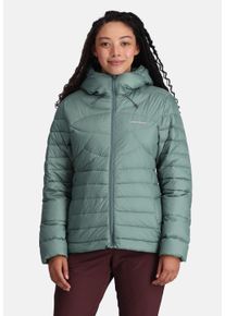 KARI TRAA Damen Outdoorjacke "Sanne", grün, Gr. XS, unifarben, 100% Polyester, Jacken, mit kuscheliger Daunen-Füllung
