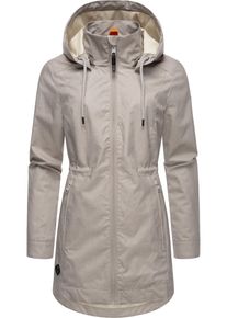 Ragwear Damen Kurzmantel "Dakkota II", weiß, modisch, Gr. S, Obermaterial: 100% Polyester, Innenfutter: 100% Polyester, Mäntel, Wasserdichter
