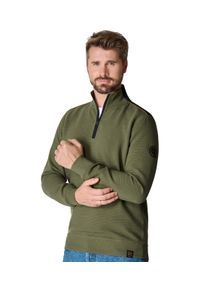 Casamoda Herren Sweatshirt "Casamoda Sweatshirt uni", grün, Gr. XL, 95% Baumwolle, 5% Elasthan, Sweatshirts