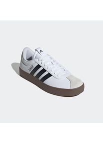 Sneaker "VL COURT 3.0", adidas Sportswear, Gr. 46,5, schwarz-weiß, Synthetik, Leder, sportlich, Schuhe, inspiriert vom Design des adidas samba